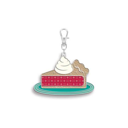 Lori Holt Happy Charm™ Pie Enamel Charm – Bee in My Bonnet