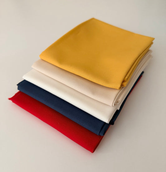 Americana Fat Quarter Bundle – Red White & Blue Quilting Fabrics – Patriotic Quilt Fabric Set – Classic Cotton Bundle