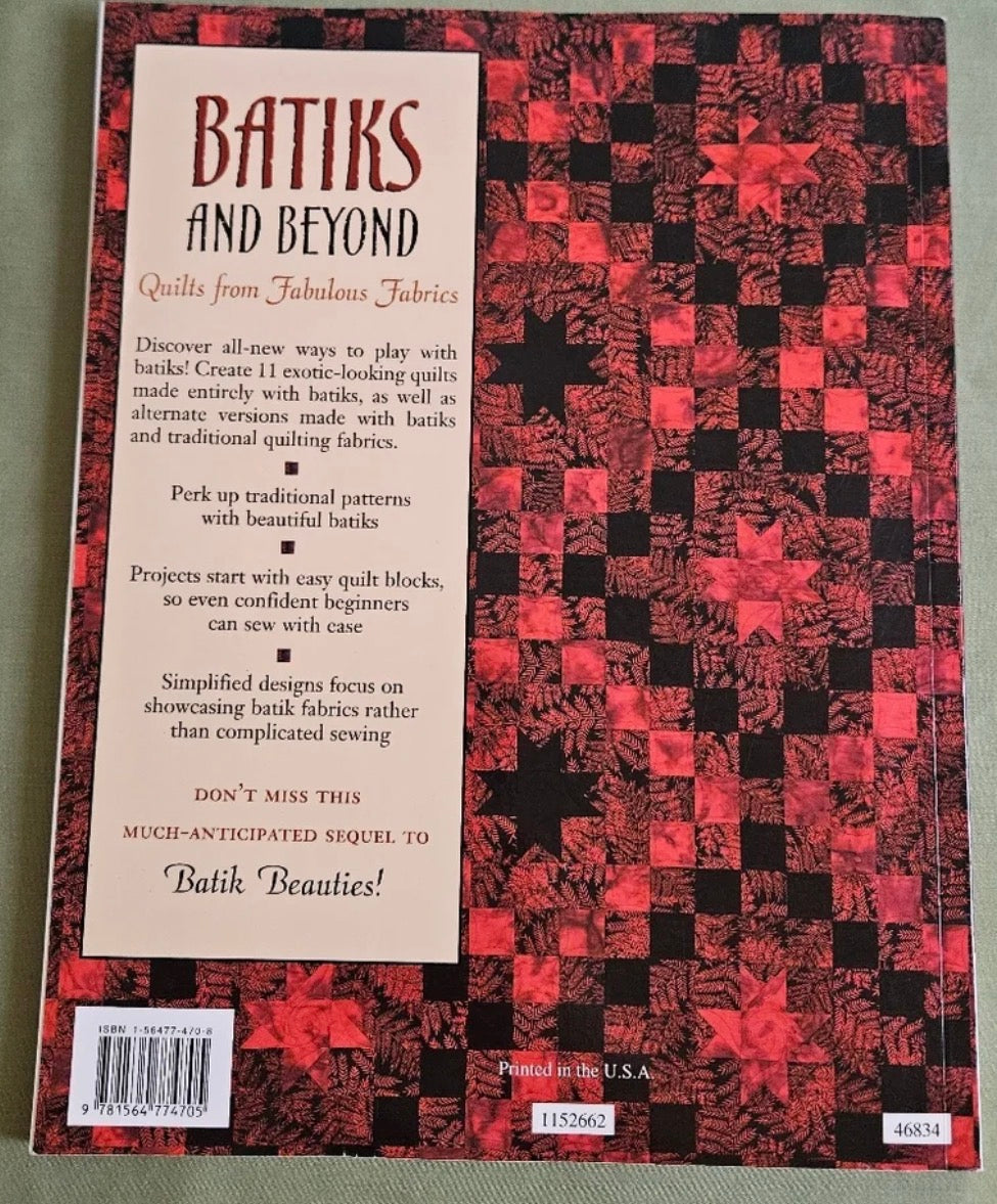 Batiks and Beyond: 22 Quilts from Fabulous Fabrics