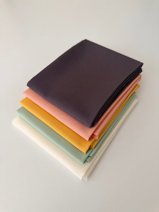 Curated Fat Quarter Bundle | Confetti Cotton | Modern Quilt Fabric Palette