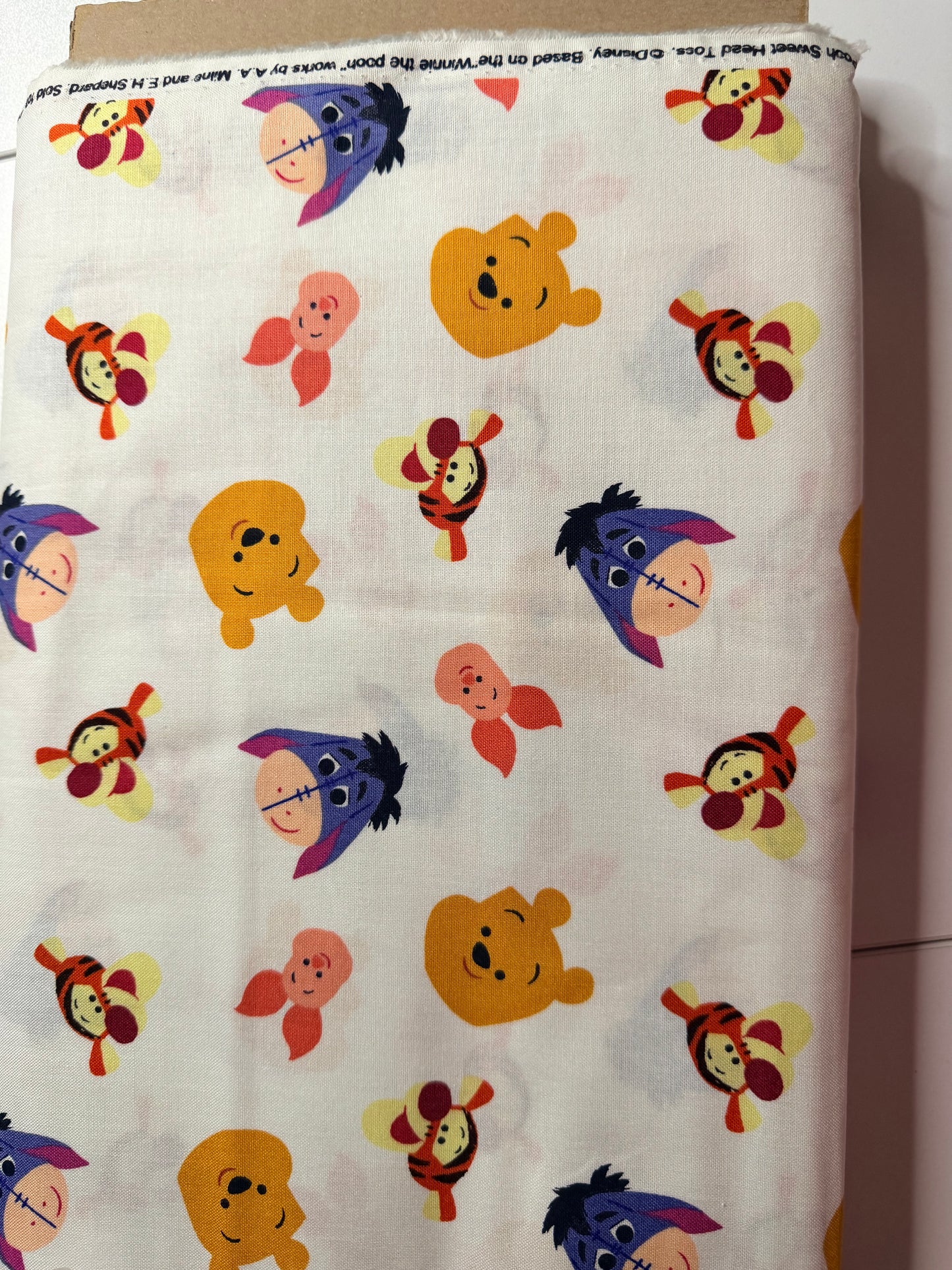 Springs Creative Cottons Pooh Sweet Head Toss