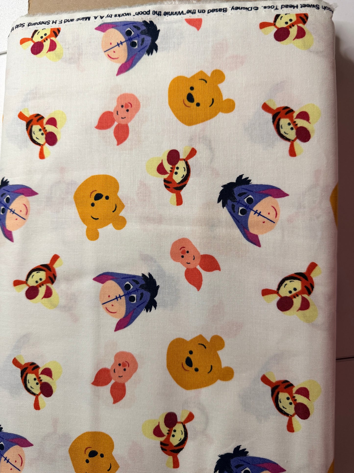 Springs Creative Cottons Pooh Sweet Head Toss