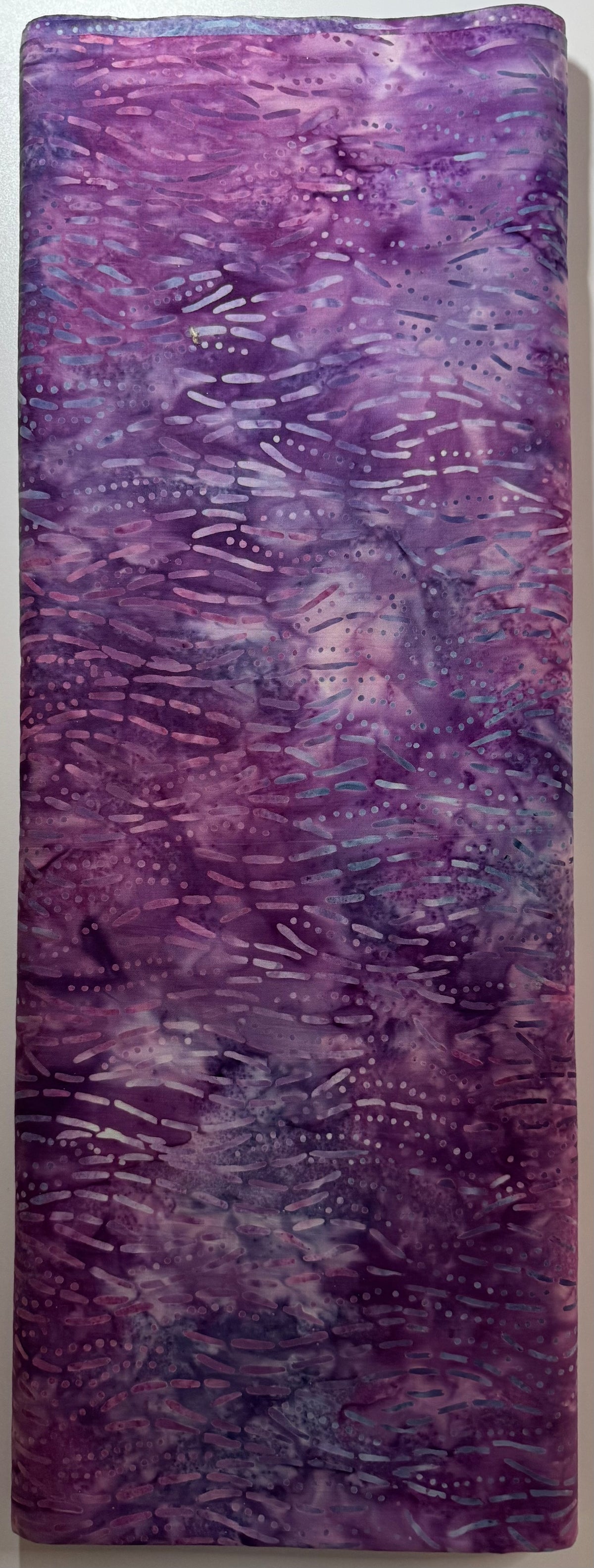 Lavender & Purple Dash Batik Fabric