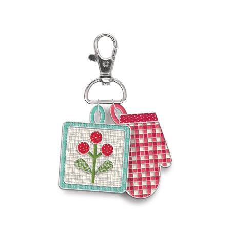 Lori Holt Happy Charm™ Hot Pads Enamel Charm – Bee in My Bonnet