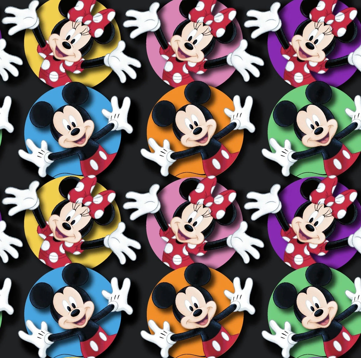 Mickey And Minnie Circles