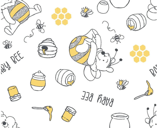 Springs Creative Cottons Pooh Baby Bee