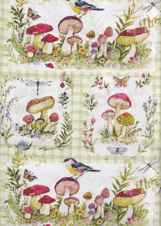 Springs Creative Novelty Mushroom Patch