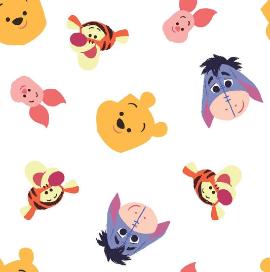 Springs Creative Cottons Pooh Sweet Head Toss