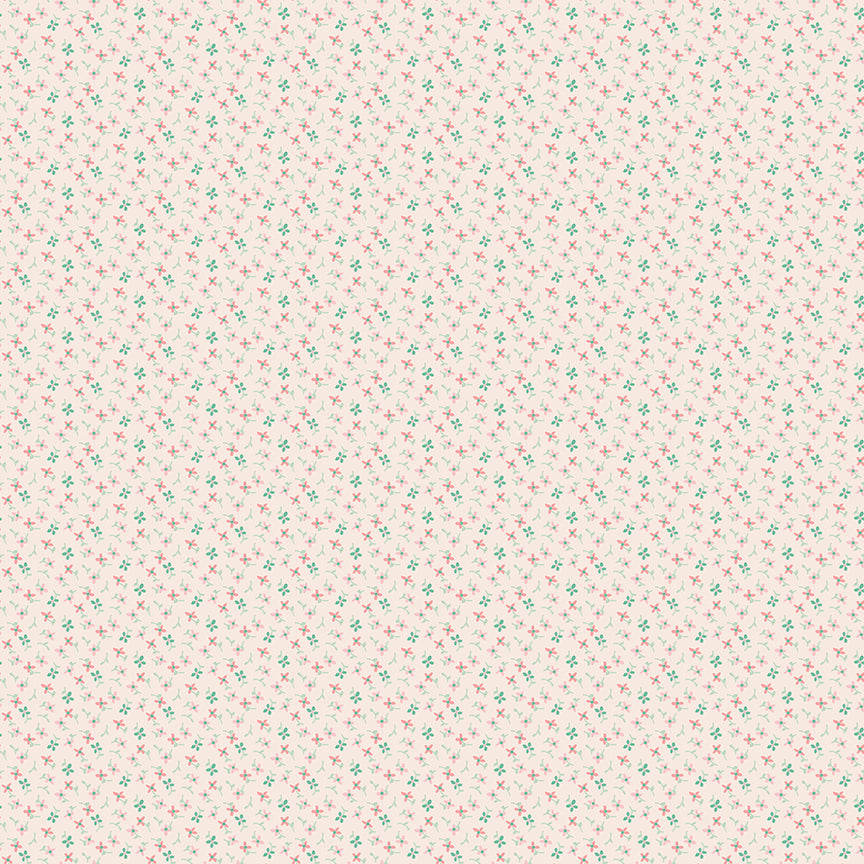 Lori Holt Berry and Sage Wildflowers Latte Fabric by the Yard – Riley Blake Designs Floral Quilt Fabric