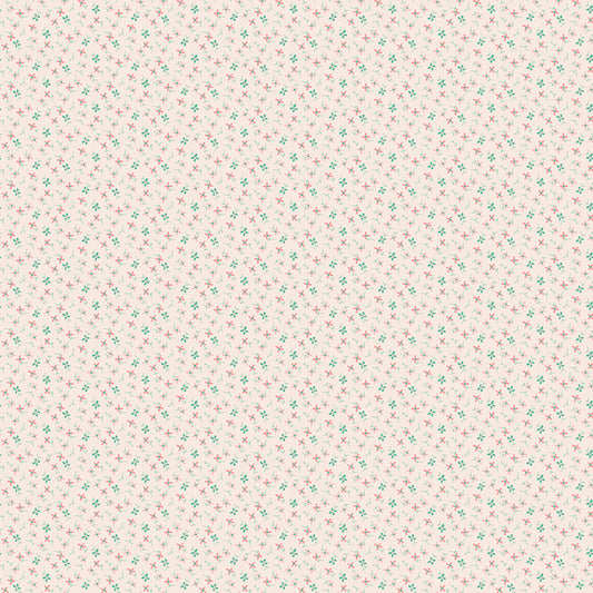 Lori Holt Berry and Sage Wildflowers Latte Fabric by the Yard – Riley Blake Designs Floral Quilt Fabric