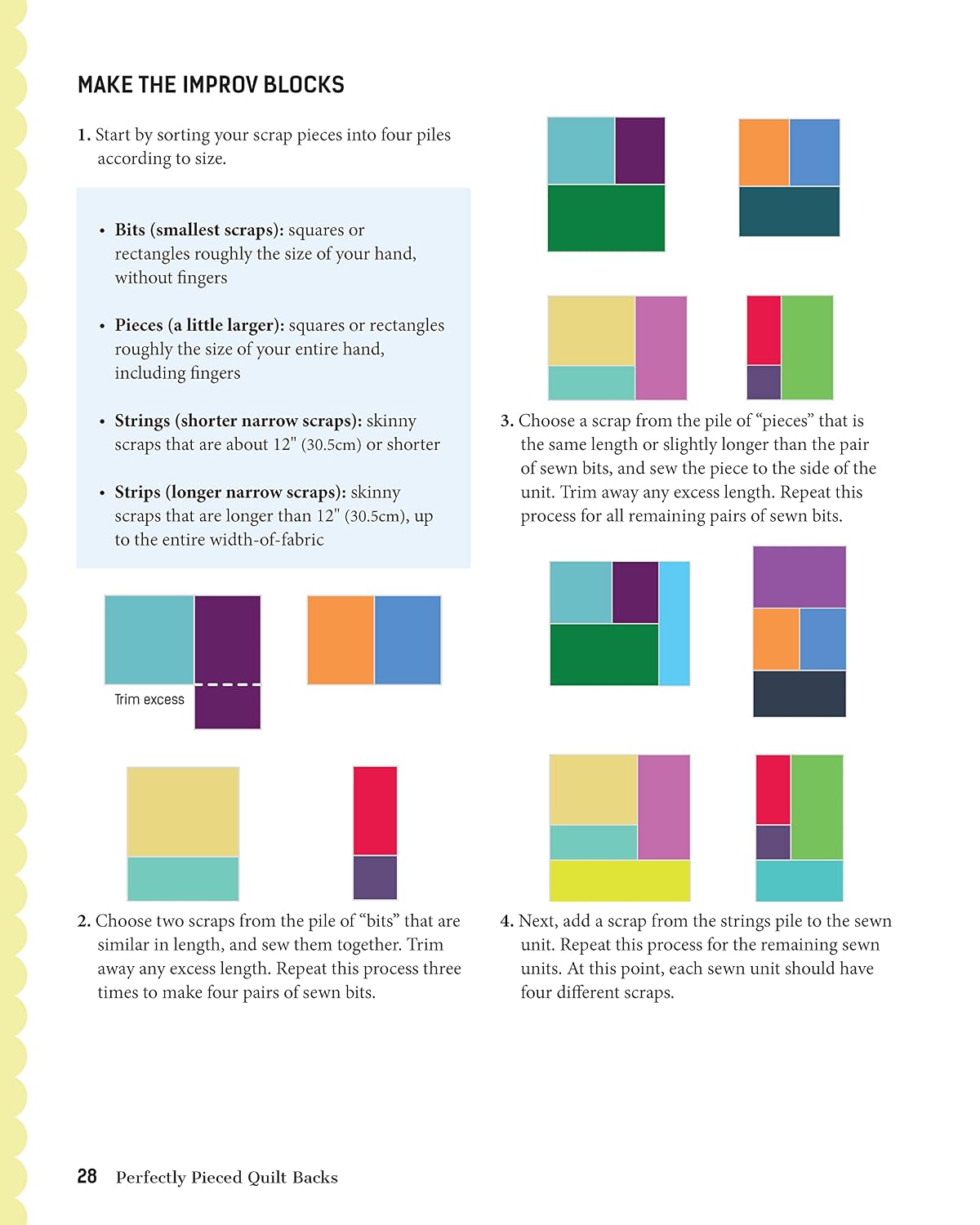 Perfectly Pieced Quilt Backs: The Scrap-Smart Guide to Finishing Quilts with Two-Sided Appeal